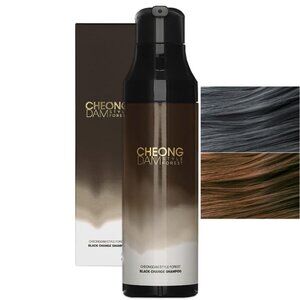 CHEONGDAM STYLE FOREST BLACK CHANGE SHAMPOO, Semi Permanent Hair Color Darkening